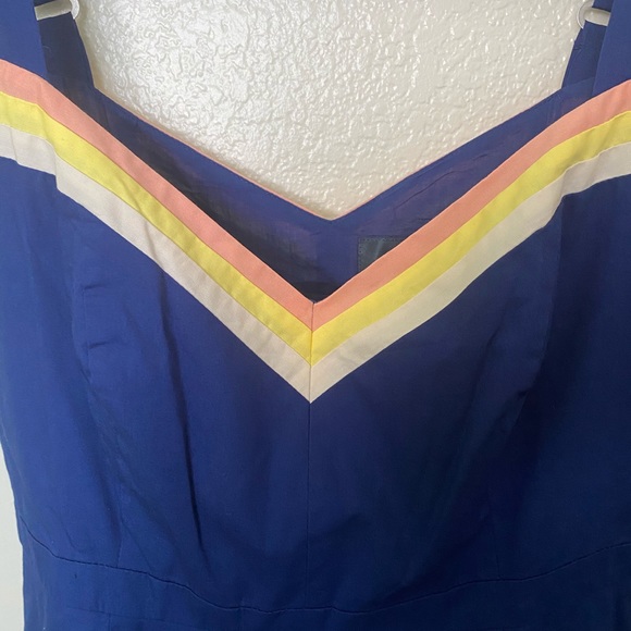 🚫SOLD🚫 ModCloth Blue Midi Dress - Picture 5 of 11